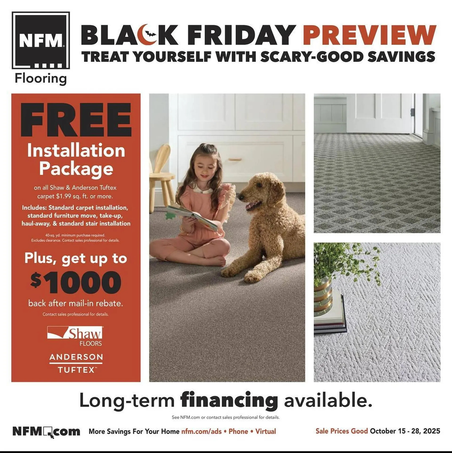 Weekly ad Nebraska Furniture Mart weekly ad from October 15 to October 28 2025 - Page 1