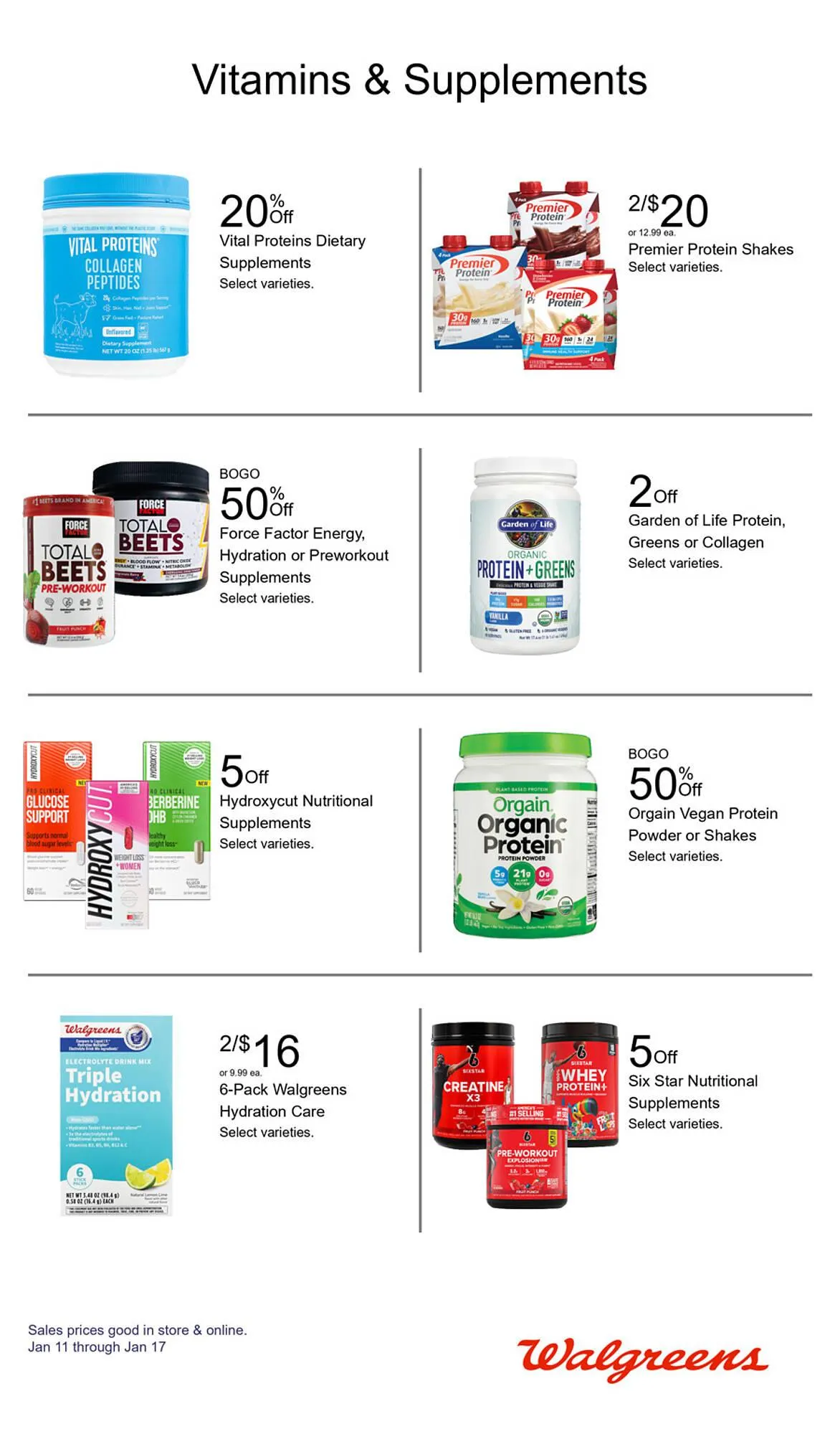 Weekly ad Walgreens weekly ad from January 11 to January 17 2026 - Page 11