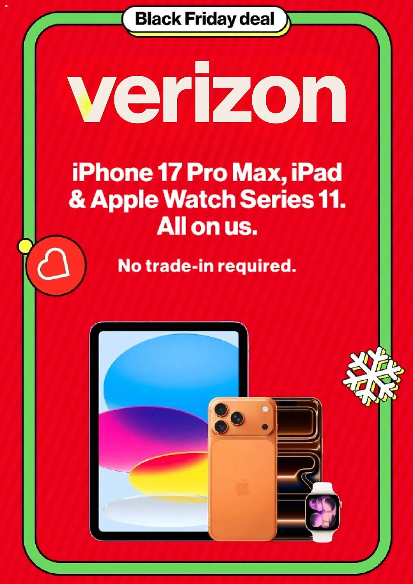 Weekly ad Verizon Wireless weekly ad from November 26 to December 1 2025 - Page 1