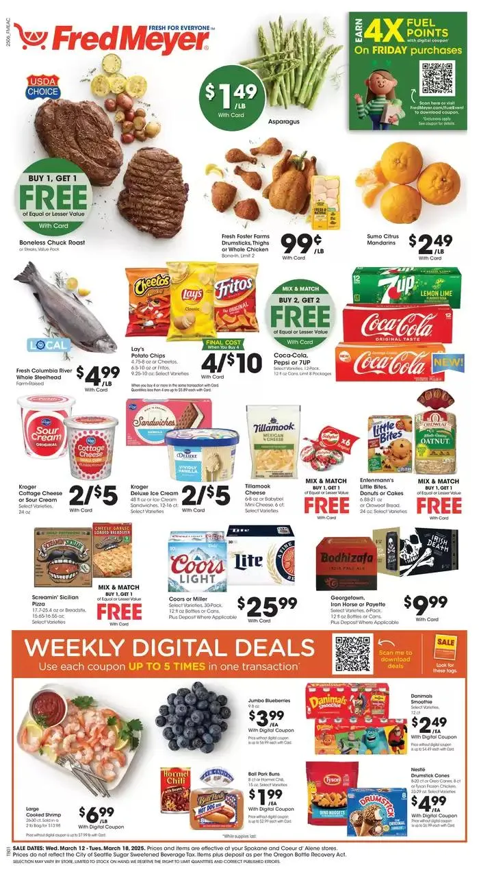Weekly ad Our best offers for you from March 12 to March 18 2025 - Page 1