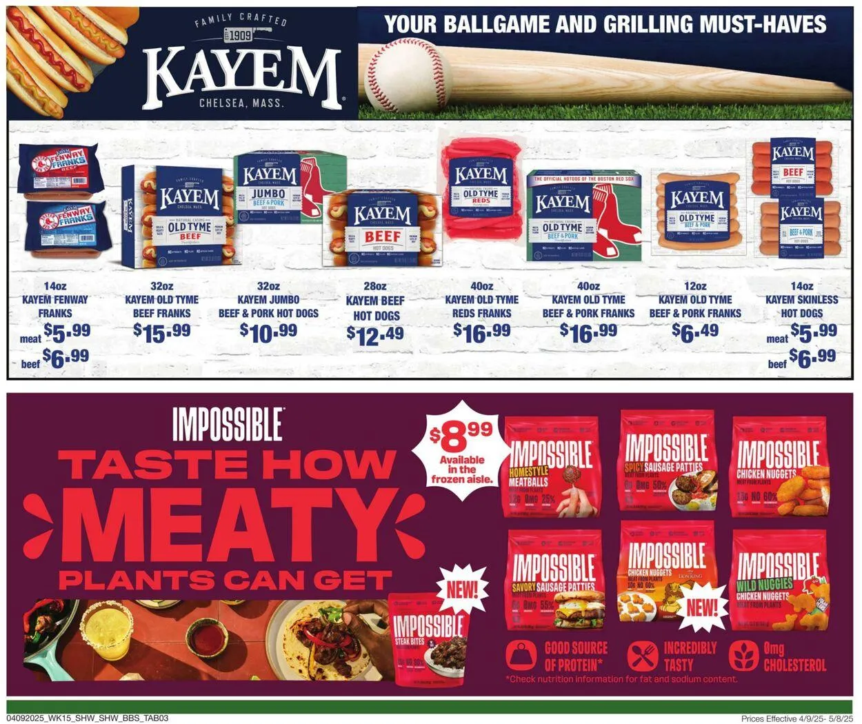 Weekly ad Shaws from April 4 to May 8 2025 - Page 3