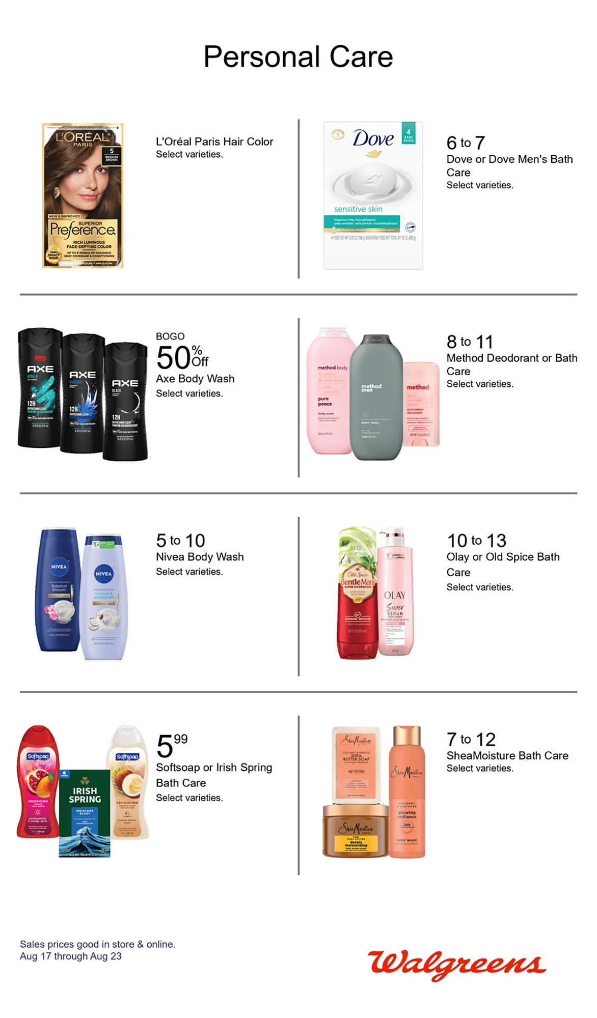 Weekly ad Walgreens Weekly Ad from August 17 to August 23 2025 - Page 21