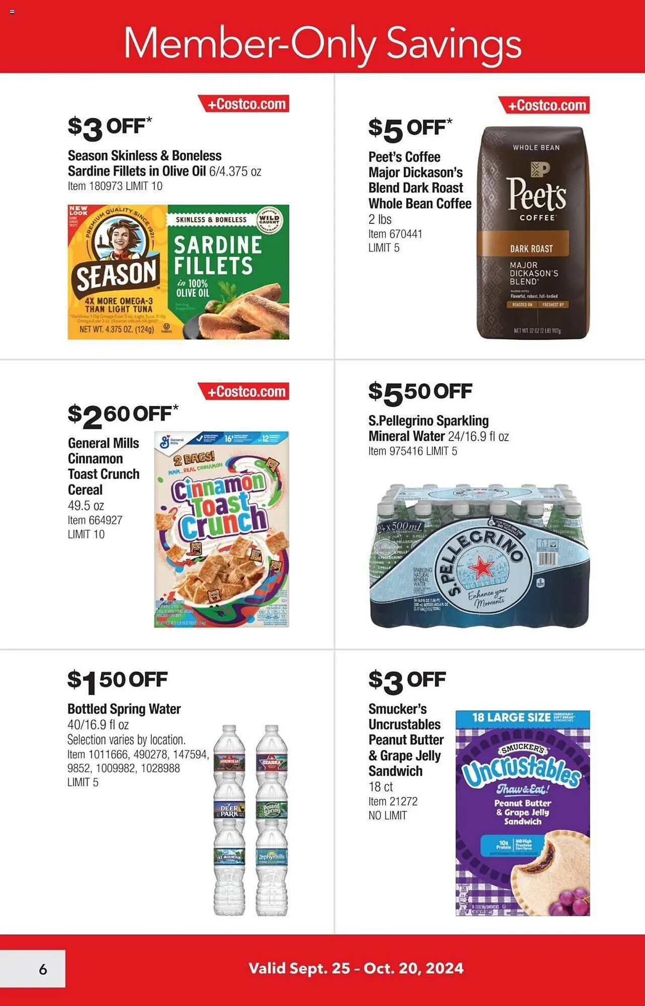Weekly ad Costco Weekly Ad from September 25 to October 20 2024 - Page 5