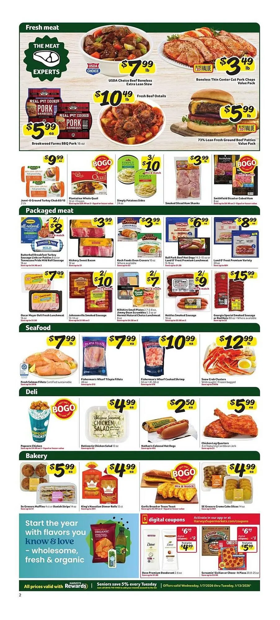 Weekly ad Harveys Supermarkets weekly ad from January 7 to January 13 2026 - Page 4