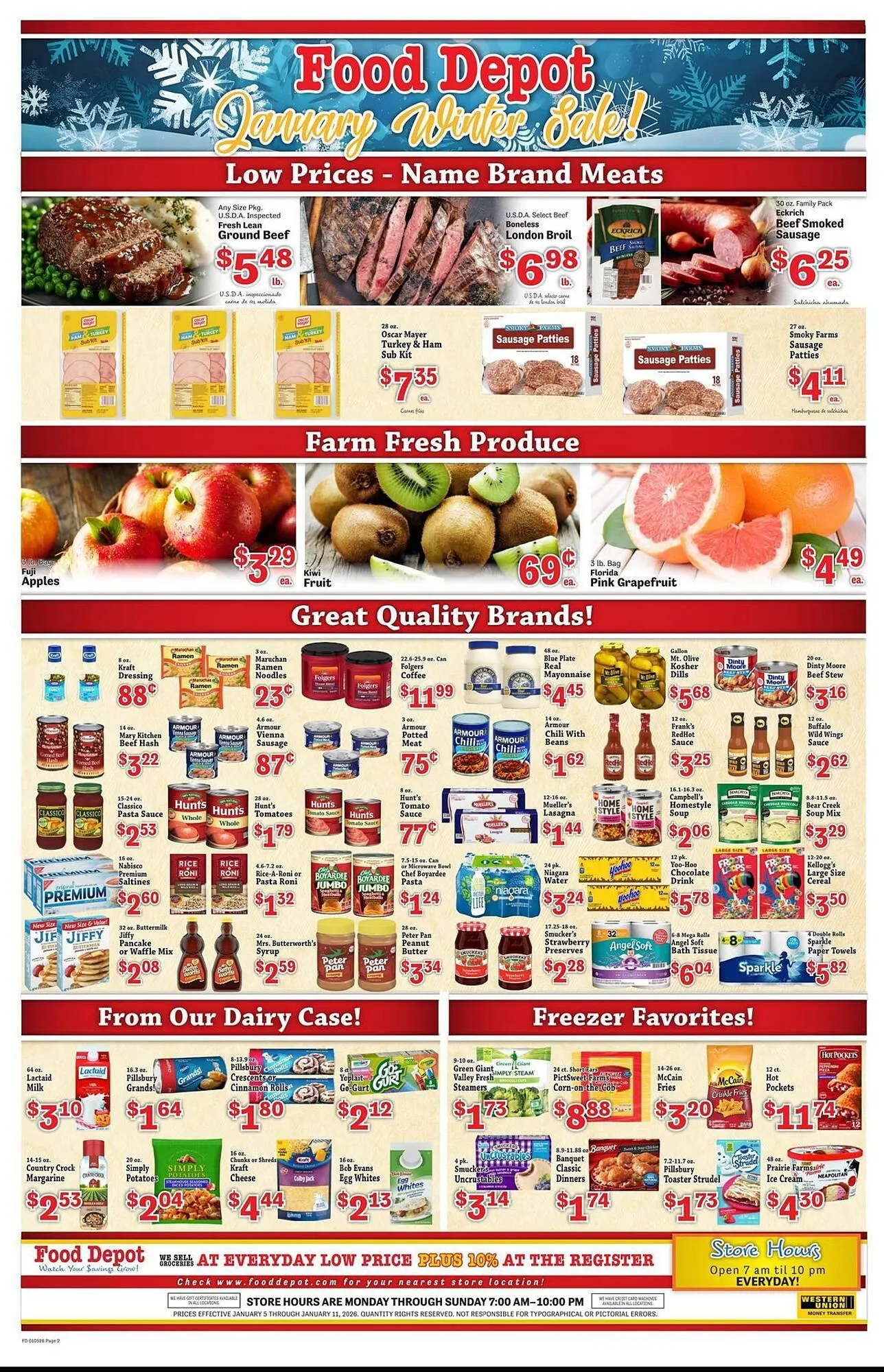 Weekly ad Food Depot weekly ad from January 5 to January 11 2026 - Page 2