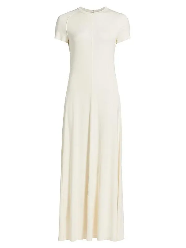 Fluid Jersey Maxi Dress