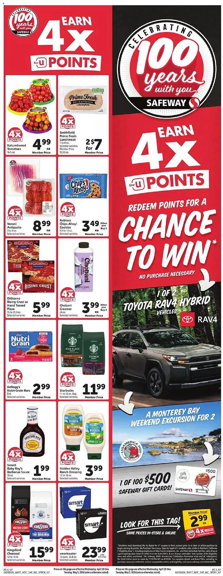Weekly ad Safeway weekly ad from April 29 to May 5 2026 - Page 1