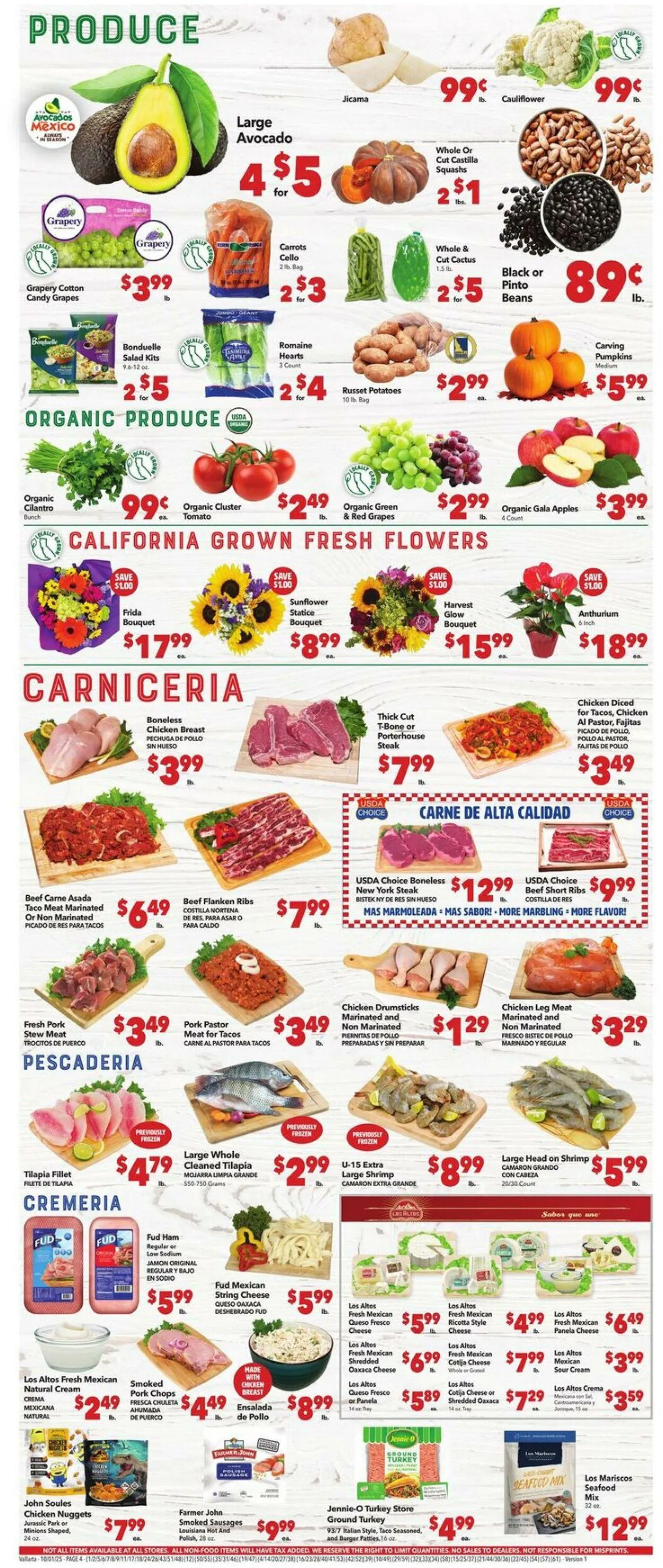 Weekly ad Vallarta from October 1 to October 7 2025 - Page 4