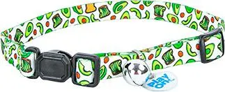 Play On Cat Avocado Adjustable Collar