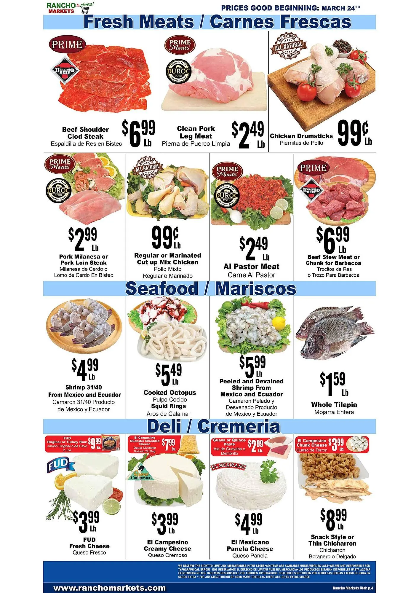 Weekly ad Rancho Markets weekly ad from March 25 to March 30 2026 - Page 4