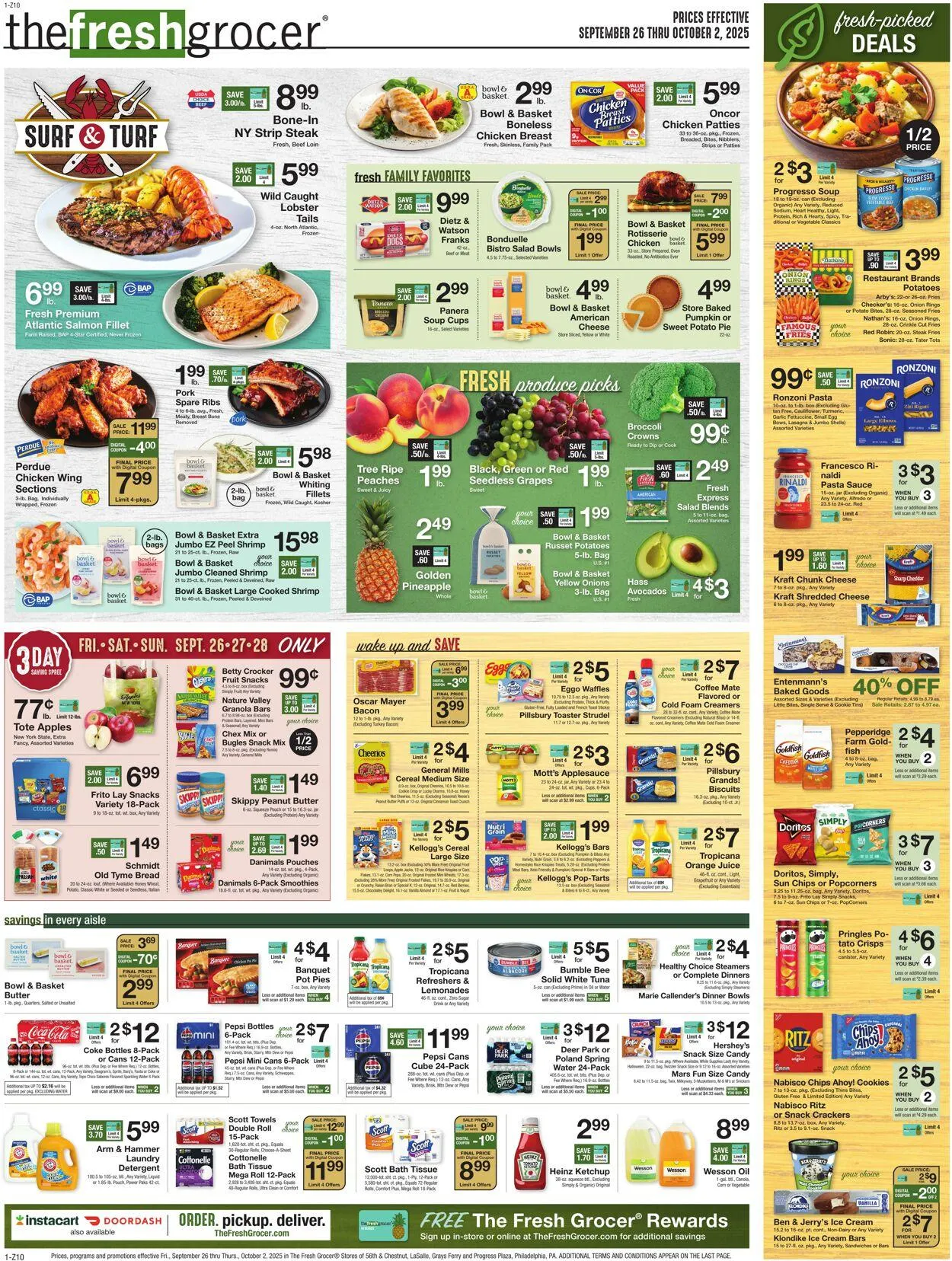 Weekly ad Gerrity's Supermarkets Current weekly ad from September 25 to October 2 2025 - Page 1