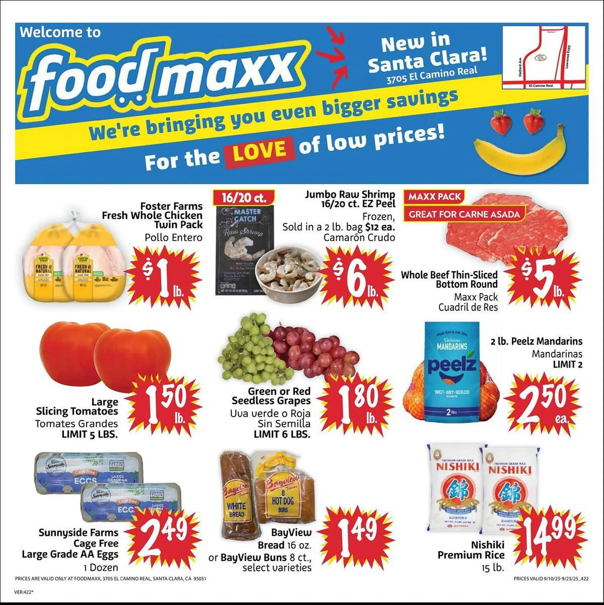 Weekly ad Foodmaxx weekly ad from September 10 to September 23 2025 - Page 1