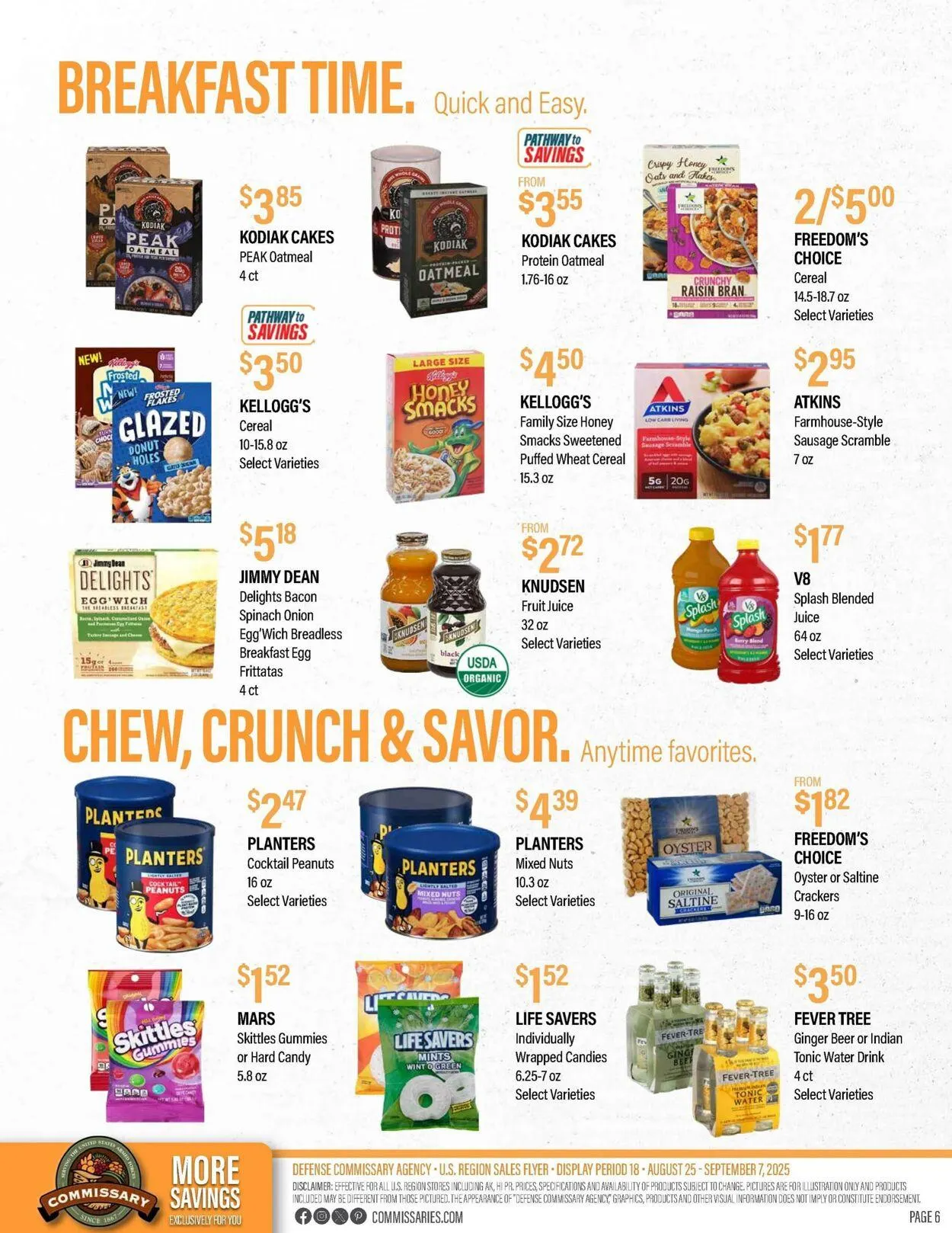Weekly ad Commissary - Fort Irwin from August 25 to September 8 2025 - Page 6