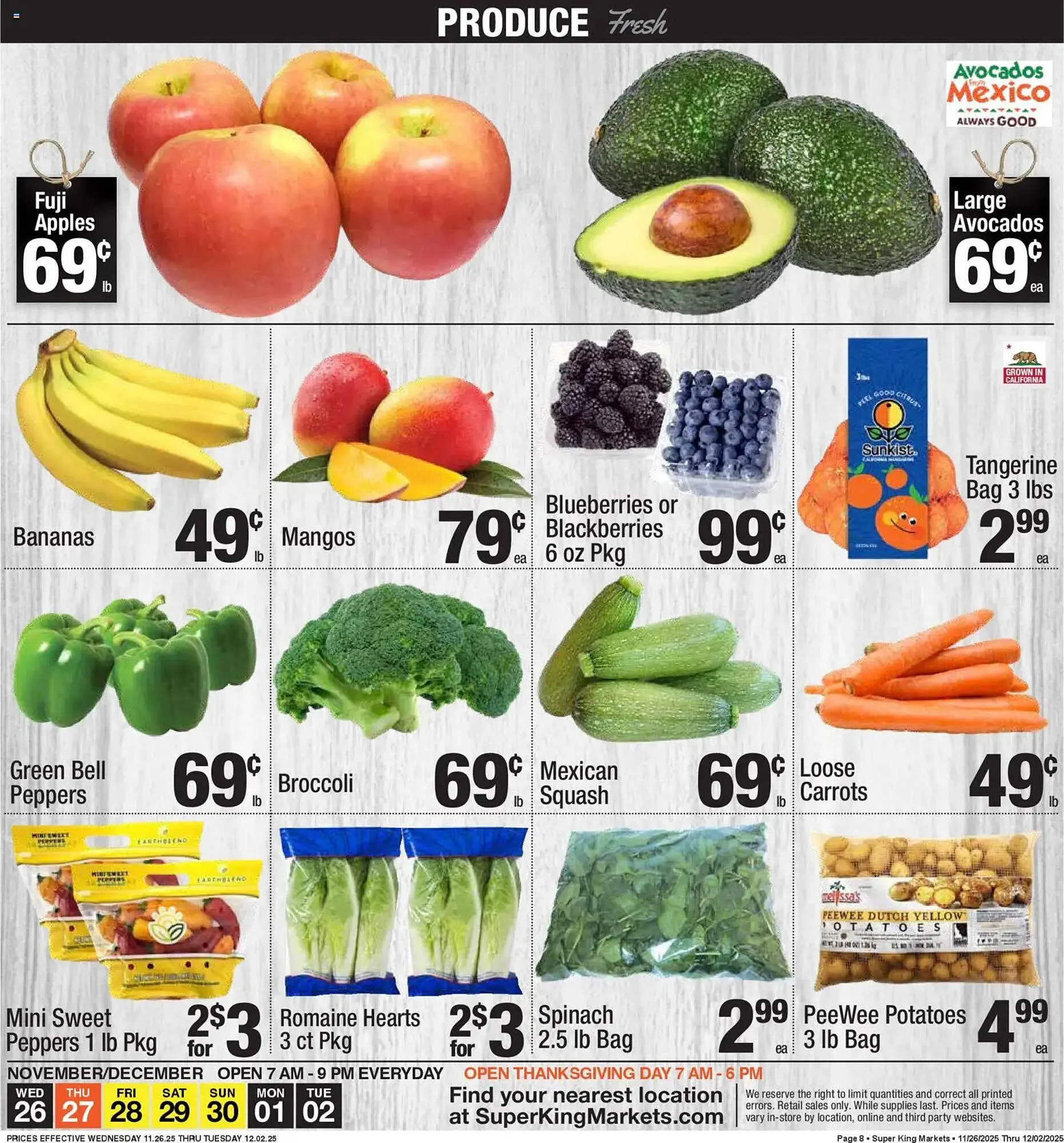 Weekly ad Super King Markets weekly ad from November 26 to December 3 2025 - Page 9