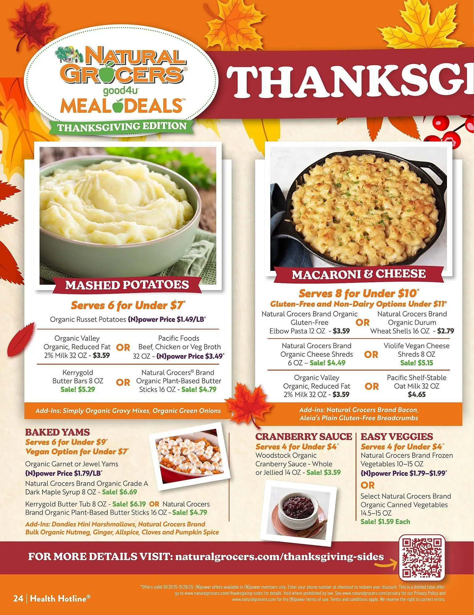 Weekly ad Natural Grocers weekly ad from November 6 to November 29 2025 - Page 24