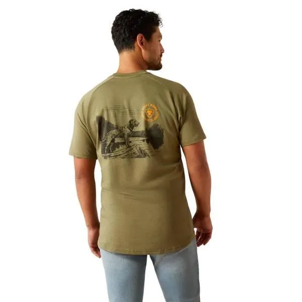 Men's Rebar Cotton Strong Buddy Short Sleeve Graphic T-Shirt