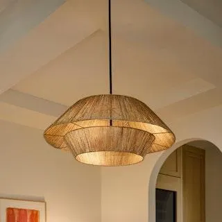 Gavi Chandelier - Jute