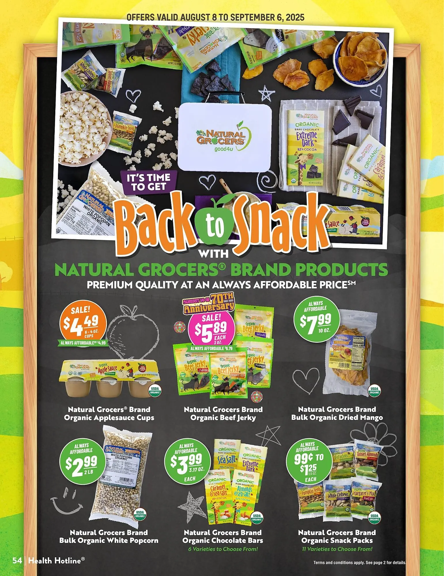 Weekly ad Natural Grocers ad from August 8 to September 6 2025 - Page 54