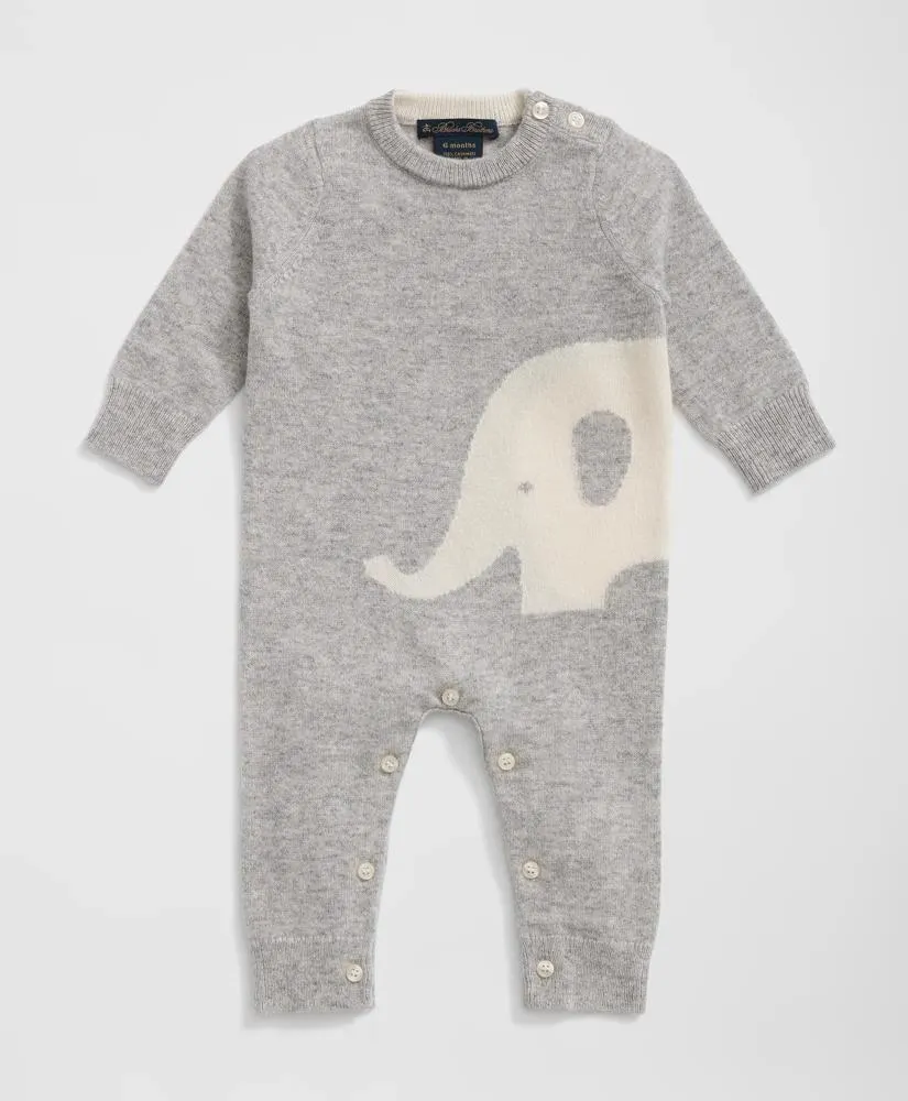 Cashmere Elephant Onesie