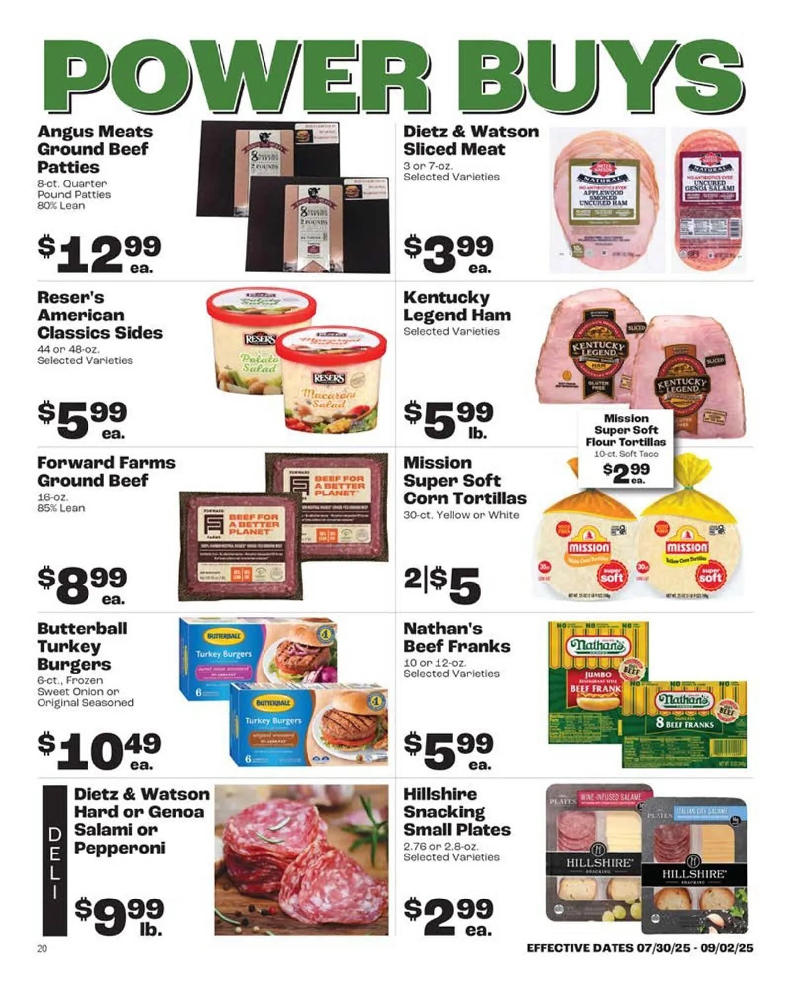 Weekly ad Rosauers Weekly Ad from July 30 to September 2 2025 - Page 20