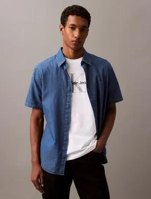 Light Chambray Short Sleeve Shirt