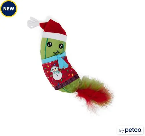 Merry Makings Pickle Kicker Cat Toy