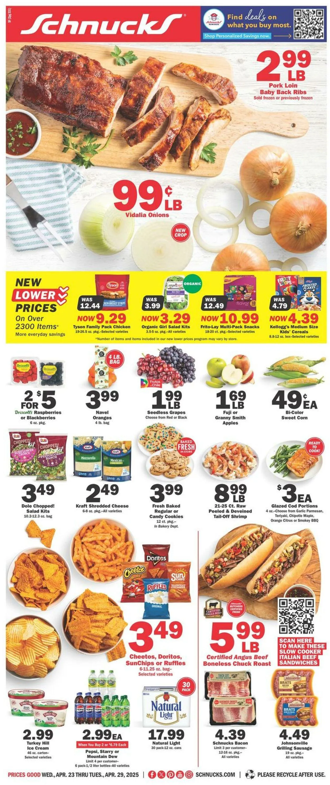 Catálogo de Schnucks Current weekly ad 23 de abril al 29 de abril 2025 - Página 1