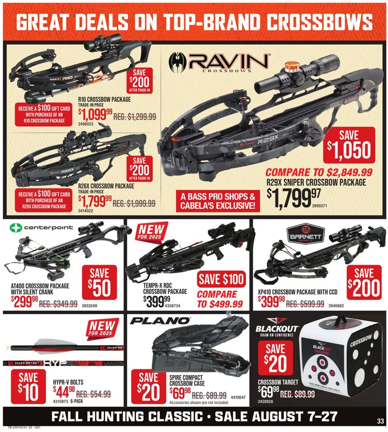 Weekly ad Bass Pro Current weekly ad from August 7 to August 27 2025 - Page 33