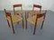 Teak & Papercord Dining Chairs by Poul M. Volther for Frem Røjle, Denmark, 1960s, Set of 4