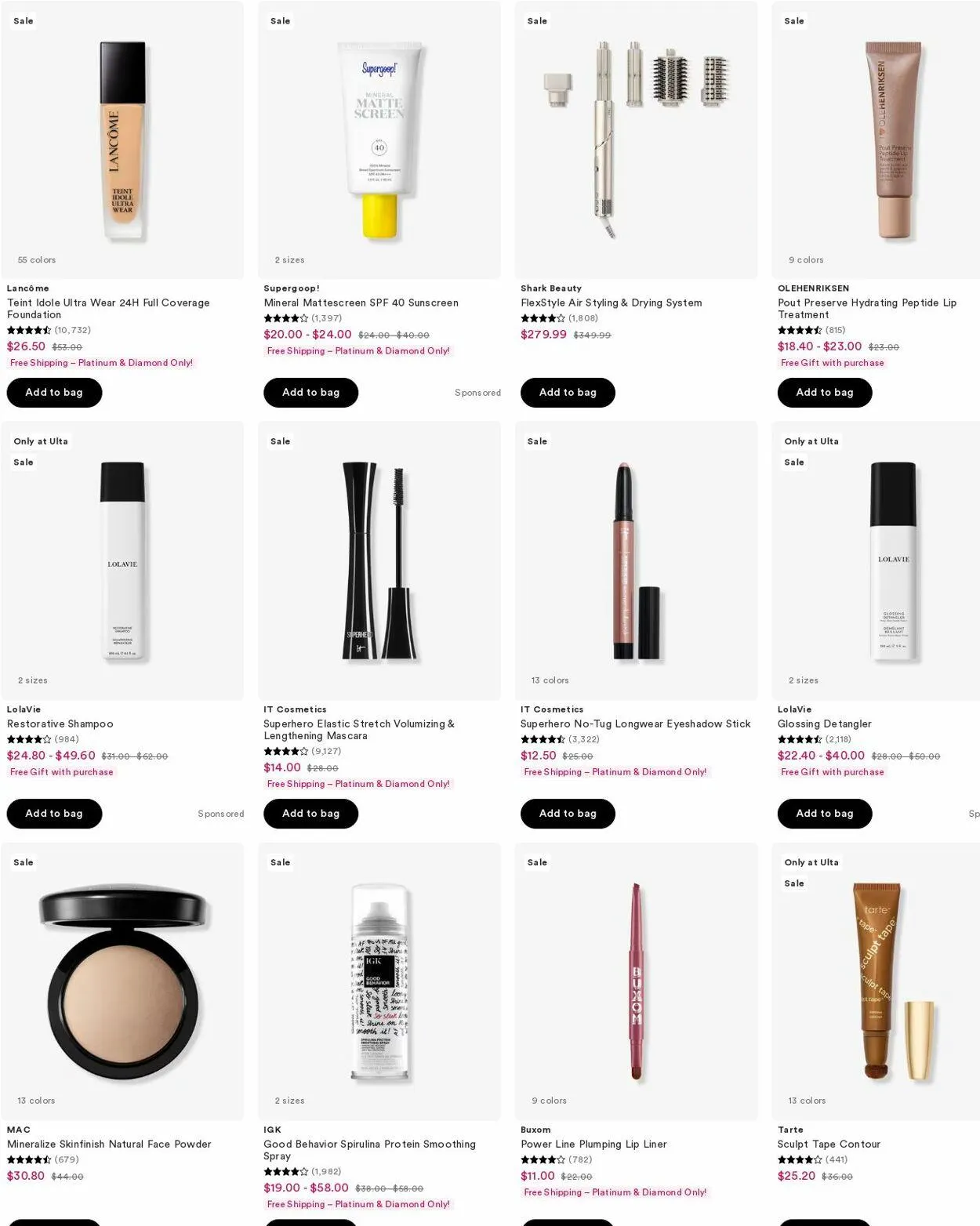 Weekly ad Ulta Beauty from September 1 to September 10 2025 - Page 1