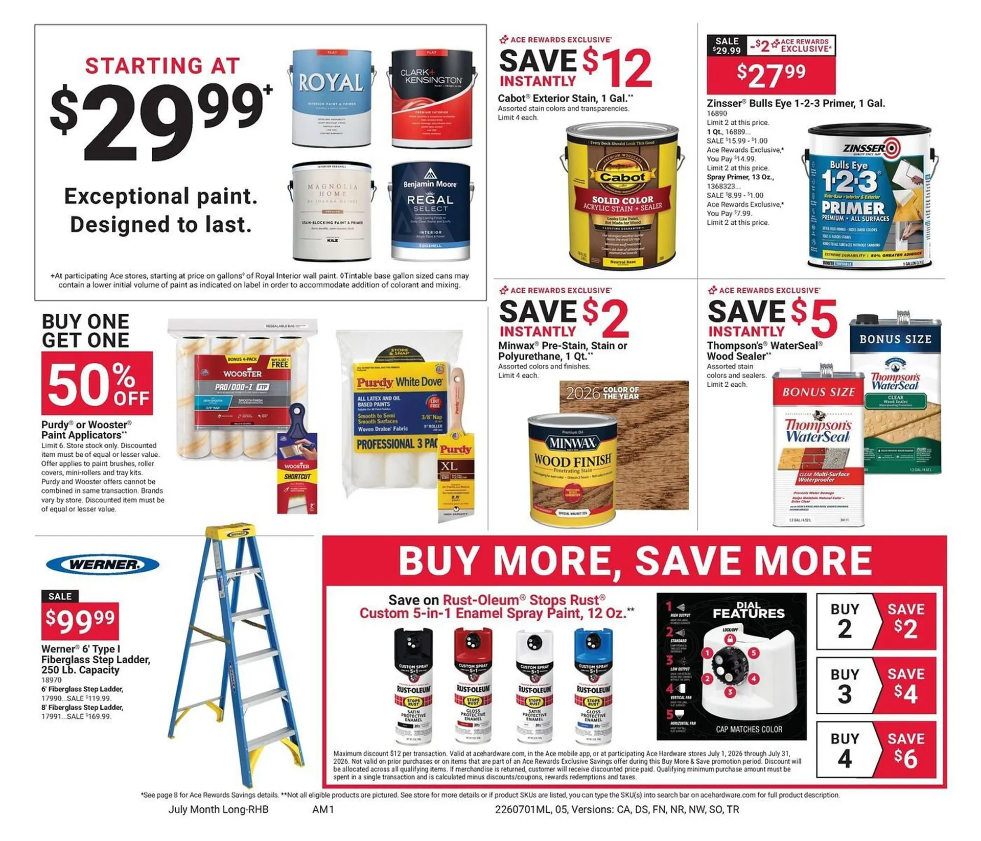Weekly ad Ace Hardware flyer from July 1 to August 1 2026 - Page 9