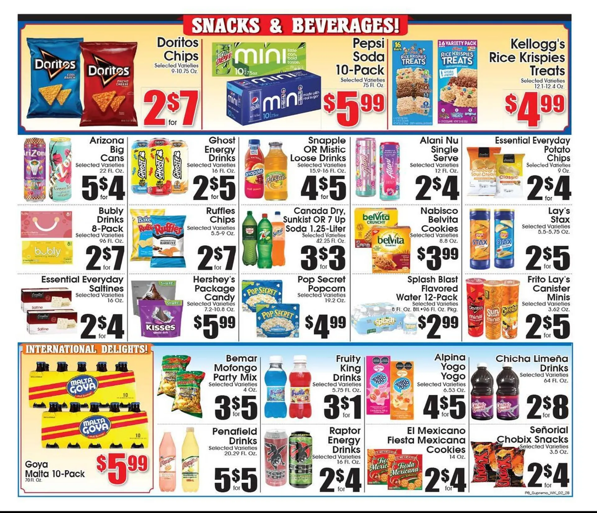 Weekly ad Supremo Foods Inc weekly ad from February 28 to March 6 2026 - Page 6