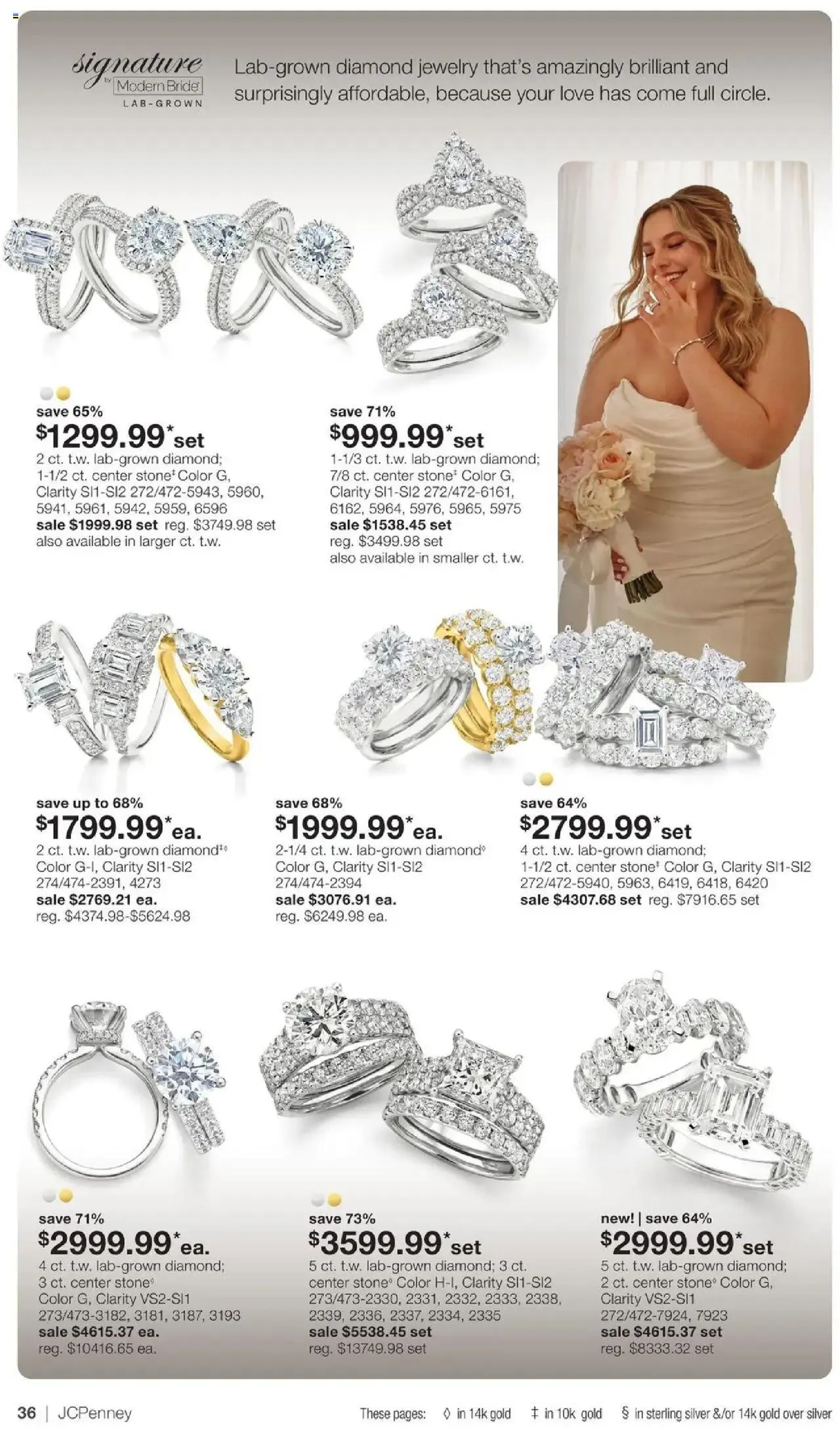Weekly ad JCPenney Mother’s Day Jewelry Sale from April 10 to May 14 2025 - Page 34