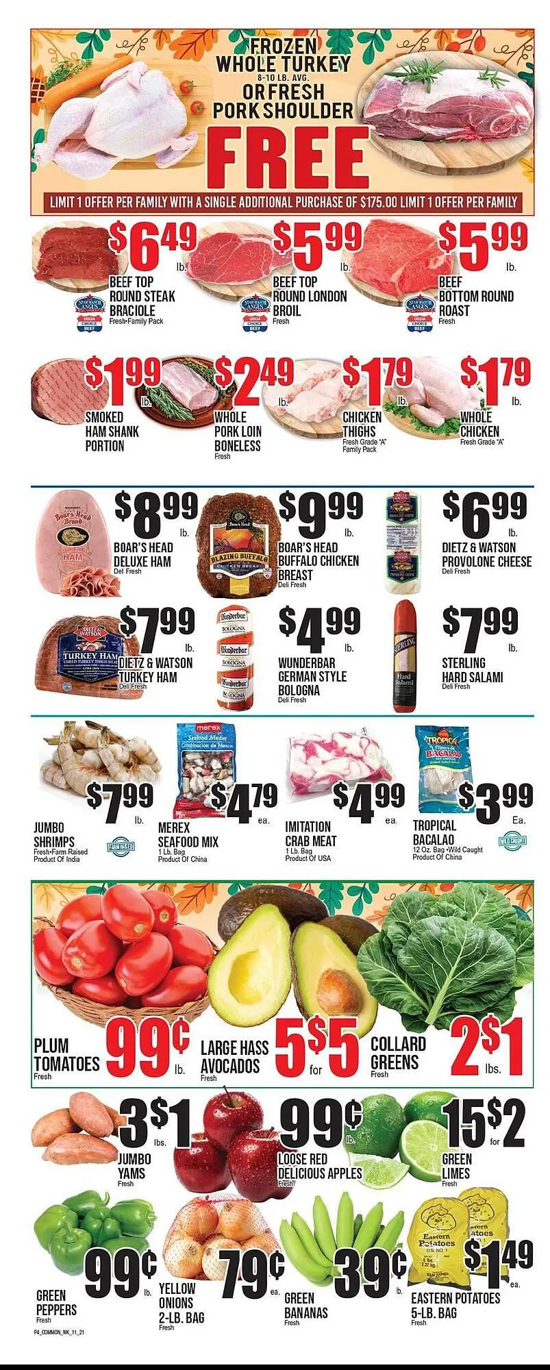 Weekly ad Extra Supermarket circular from November 21 to November 27 2025 - Page 4