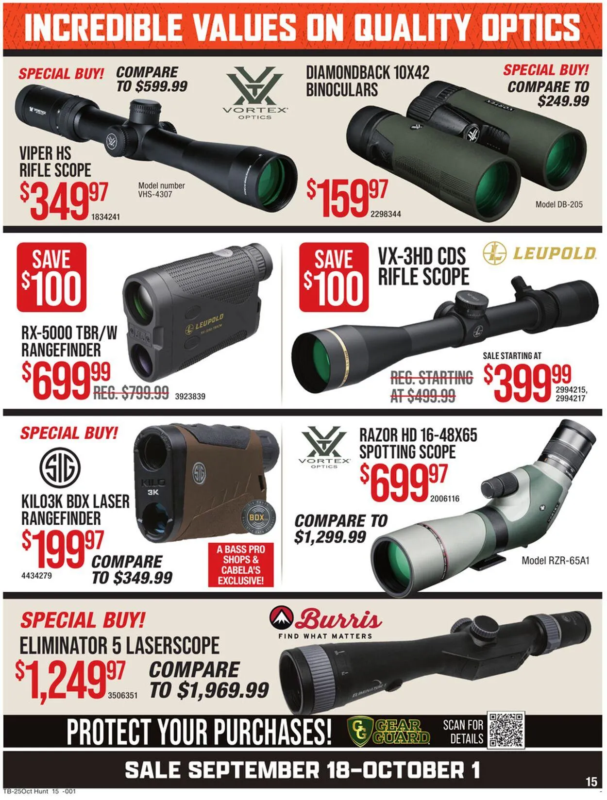Weekly ad Cabela's Current weekly ad from September 18 to October 1 2025 - Page 24