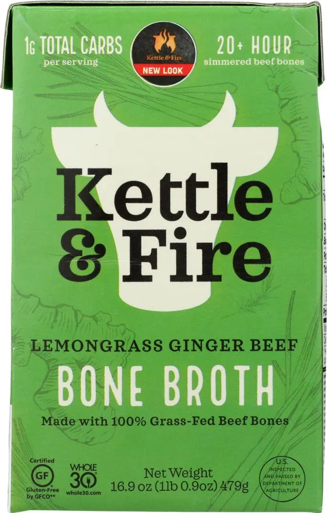 Lemongrass Ginger Beef Bone Broth
