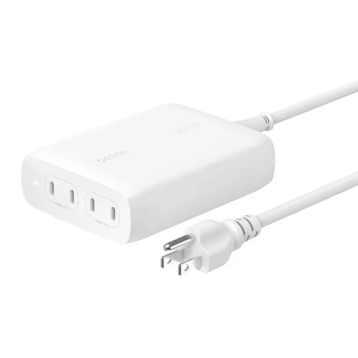 200W 4-Port USB-C GaN Charger