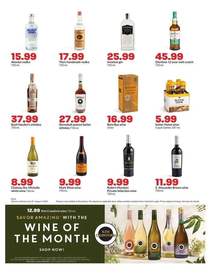 Weekly ad Great offer for all customers from July 29 to August 4 2024 - Page 25