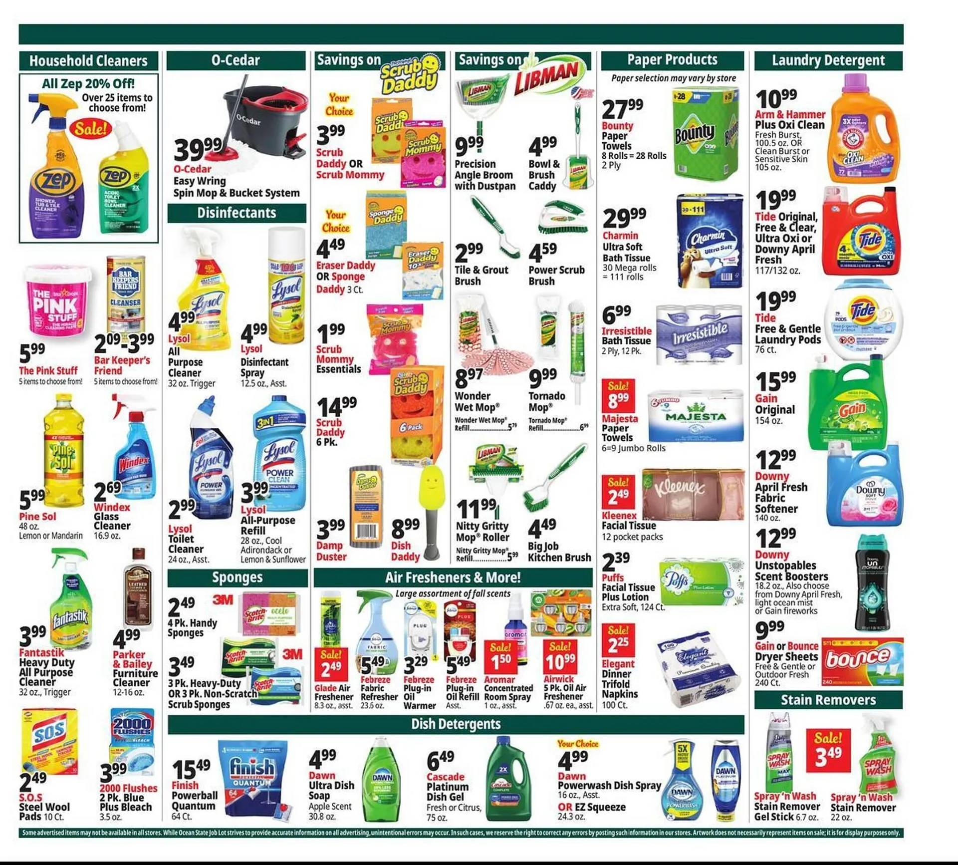 Weekly ad Ocean State Job Lot flyer from November 27 to December 3 2025 - Page 19