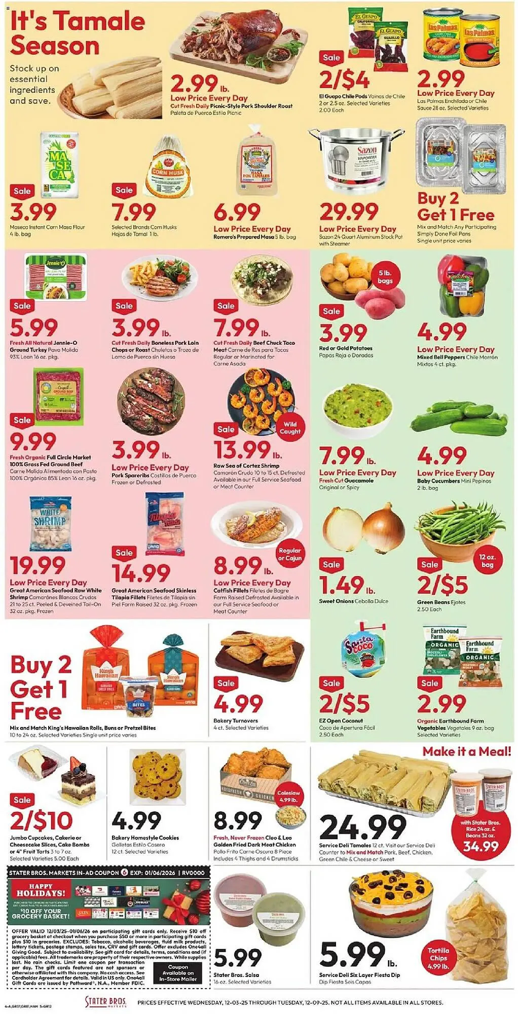 Weekly ad Stater Bros weekly ad from December 3 to December 9 2025 - Page 4
