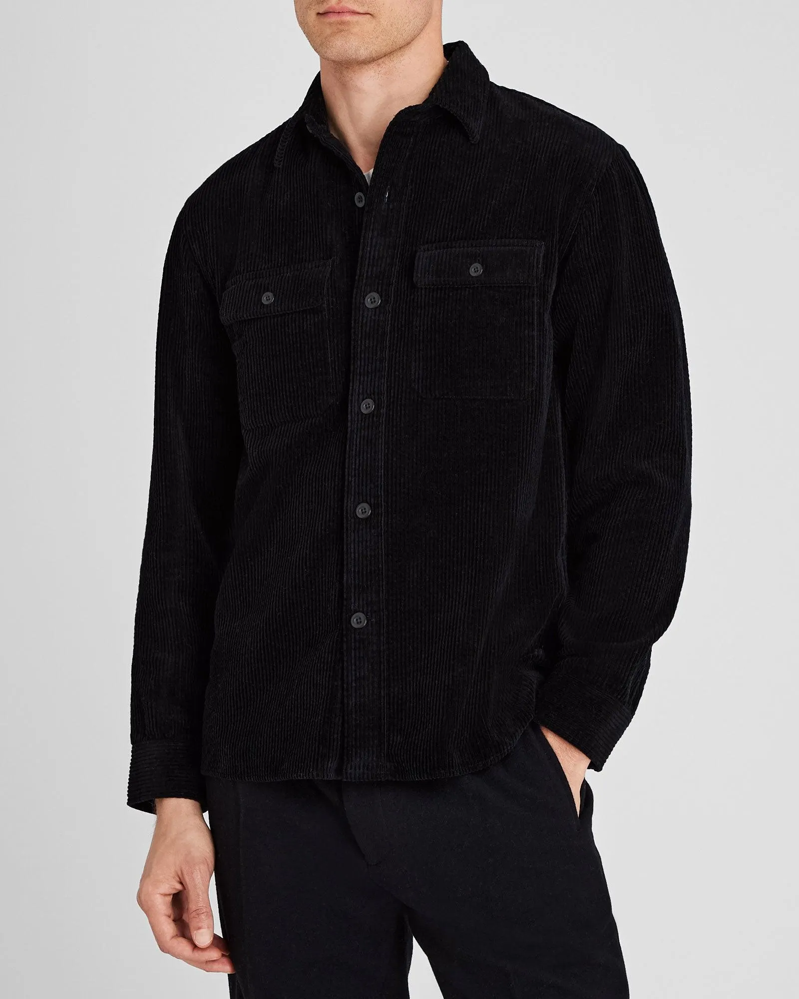 Wide Wale Corduroy Shirt Jacket