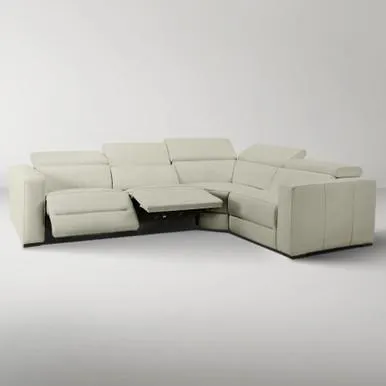 Verona Reclining Leather Sectional