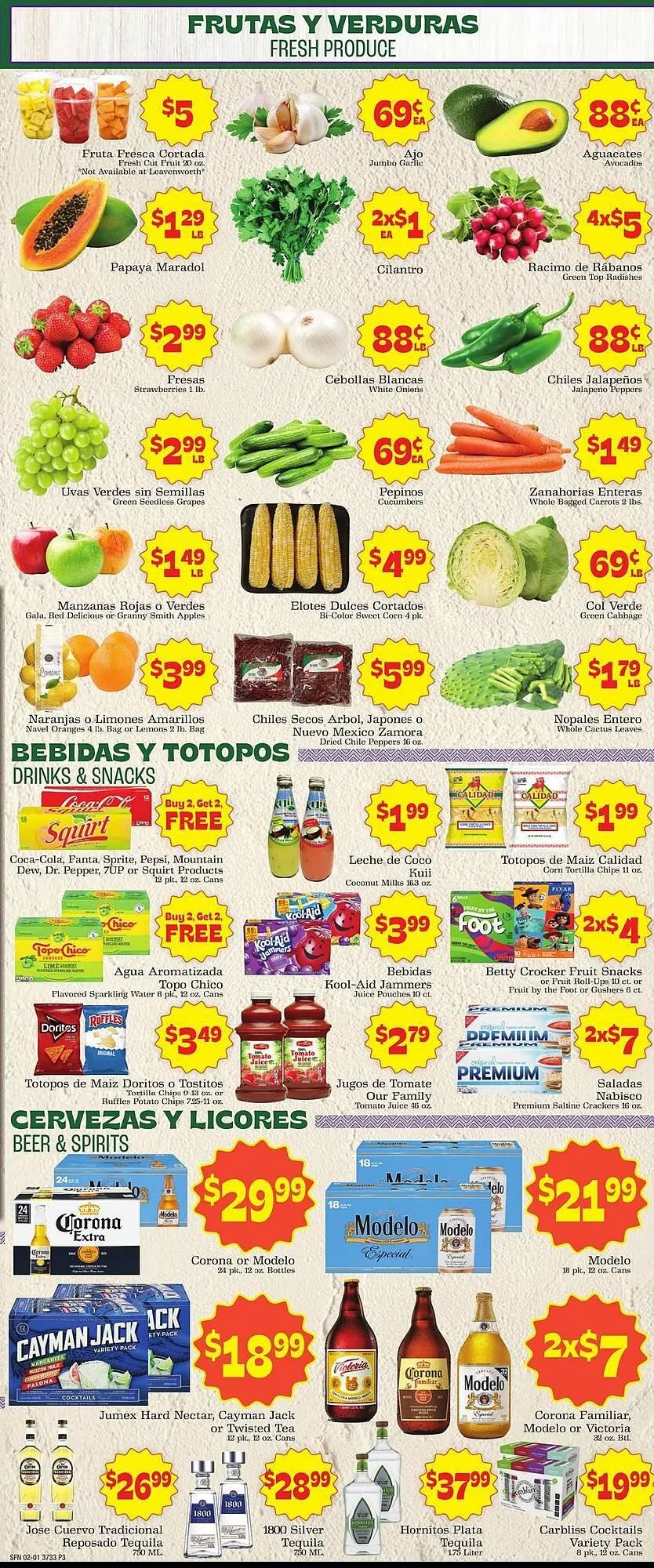 Weekly ad Supermercado Nuestra Familia weekly ad from February 1 to February 7 2026 - Page 3