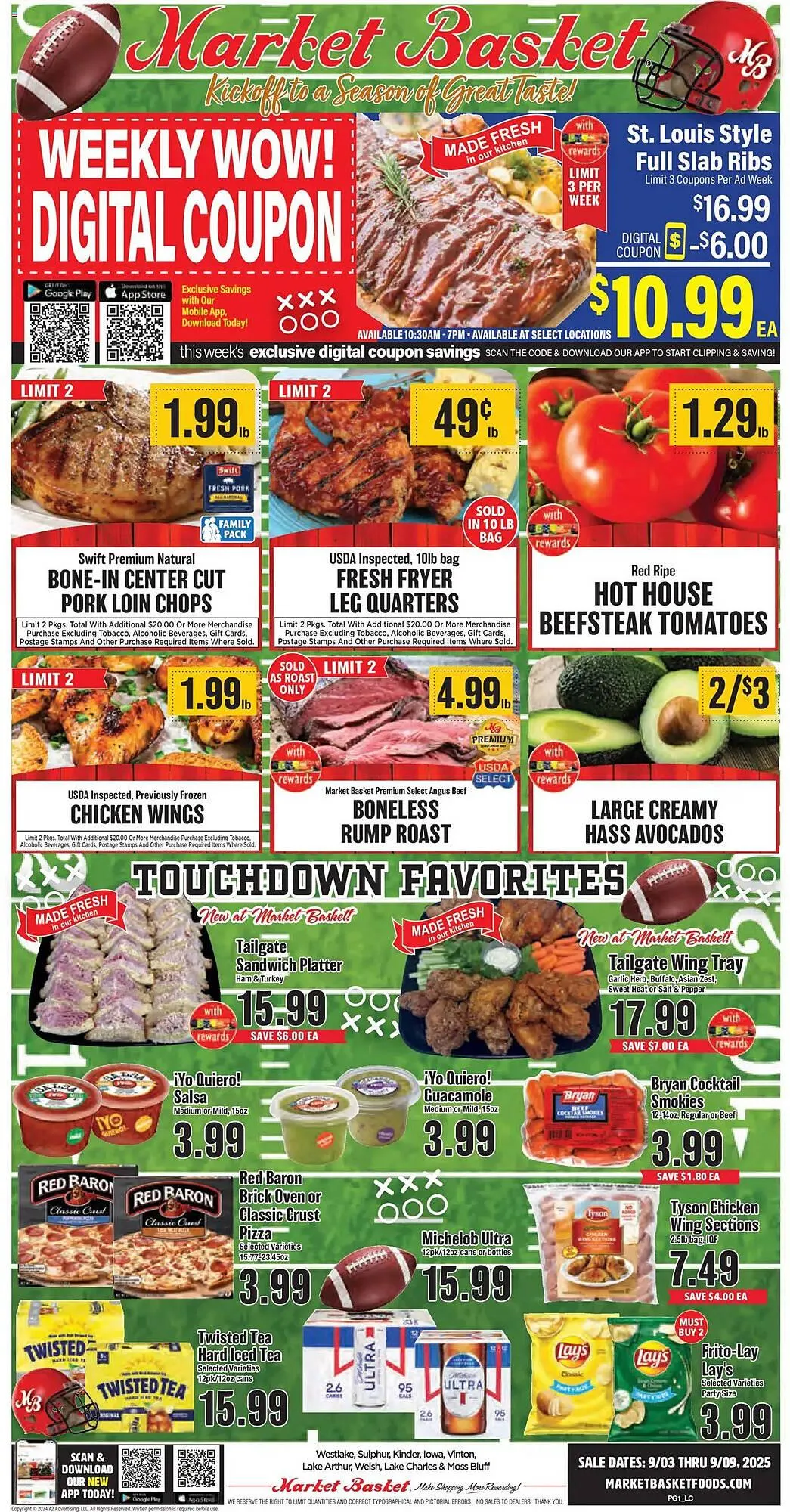 Weekly ad Market Basket weekly ad from September 3 to September 10 2025 - Page 1