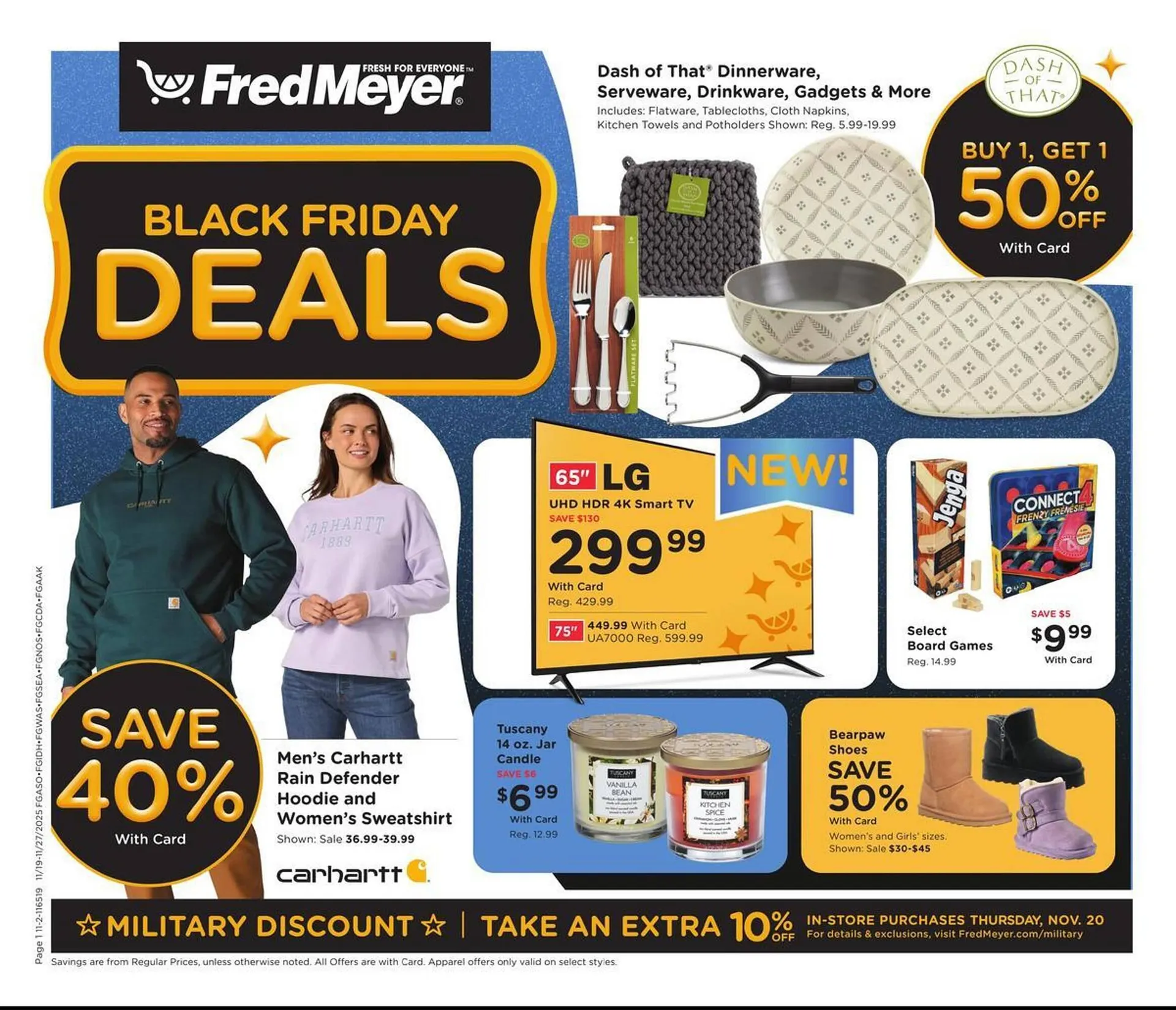 Weekly ad Fred Meyer weekly ad from November 19 to November 27 2025 - Page 1