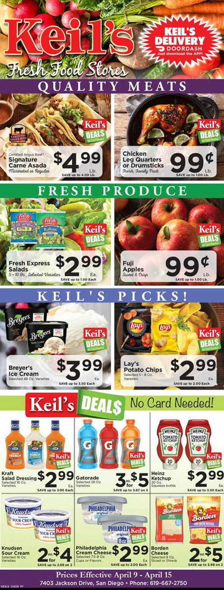 Keils Fresh Food Stores Weekly Ad - 1