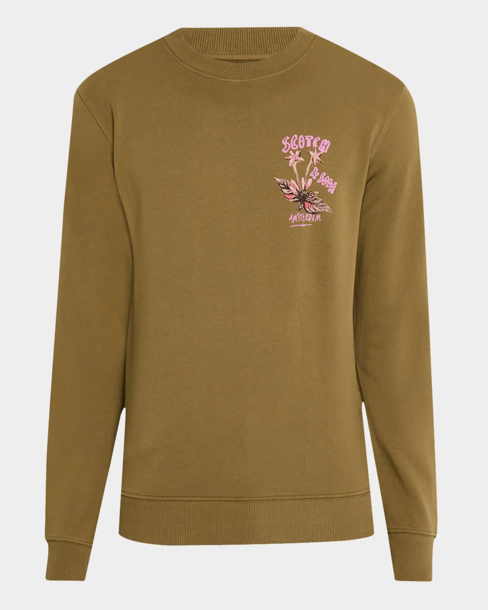 Men's Amsterdam Floral Artwork Sweatshirt
