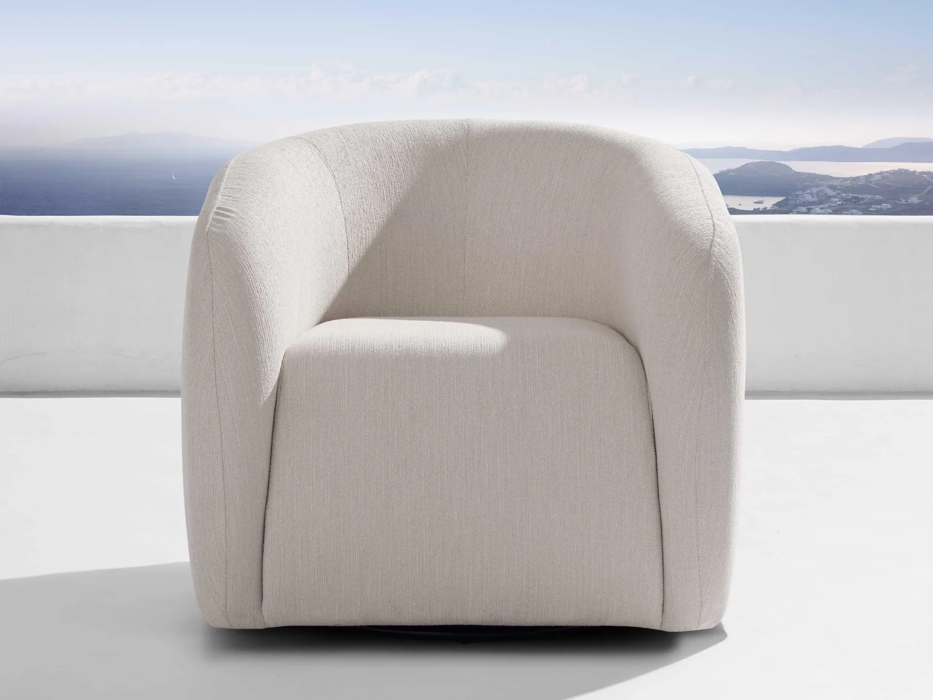 Fresno Outdoor Swivel Chair