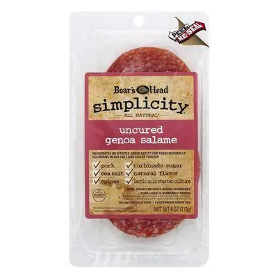 Boar's Head Uncured Genoa Salame