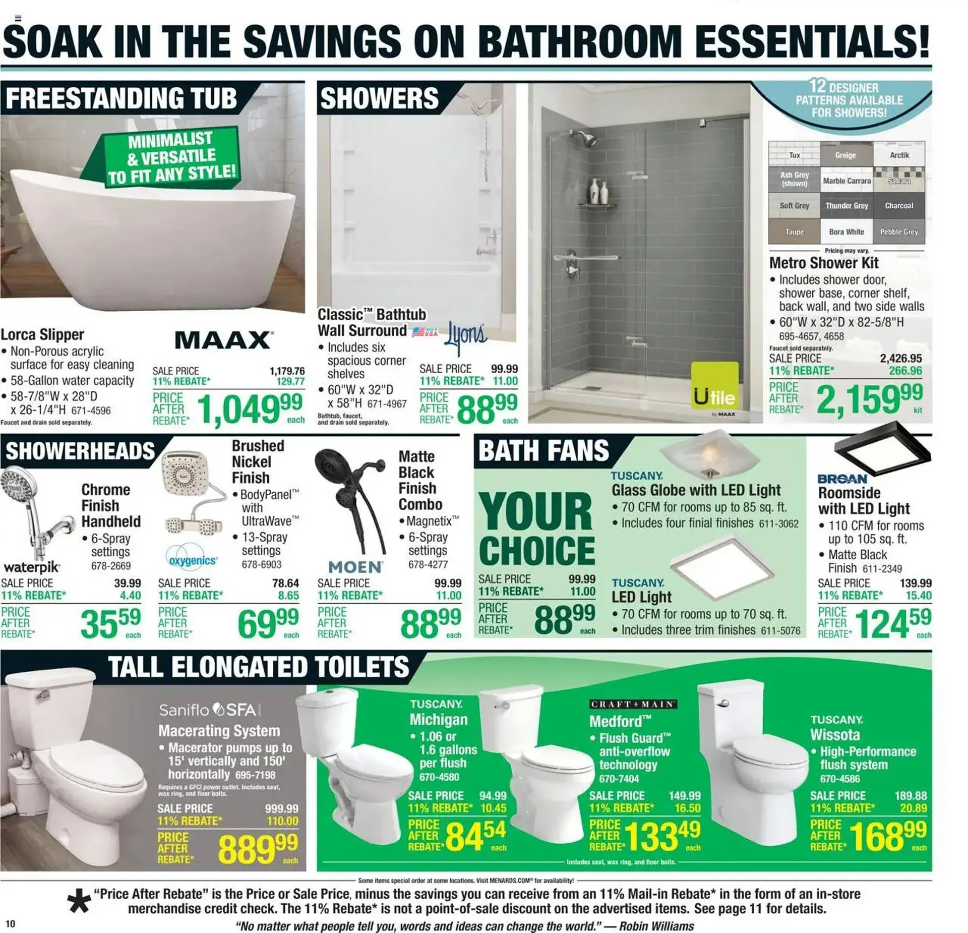 Weekly ad Menards Weekly Ad from March 26 to April 6 2025 - Page 18